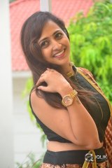 Anchor Lasya At Raja Meeru Keka Movie Press Meet